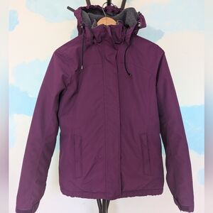 Land's End women's (Squall) coat in fuscia - size XS (2-4)